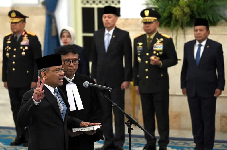 Prabowo Lantik Suahasil Nazara Jadi Menteri Keuangan