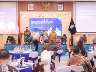 Andra Soni Hadiri Kerja Sama Replikasi SISGITA di Tangsel