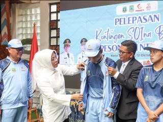 Gubernur Andra Soni Lepas Kontingen SOIna Banten ke PESONAS II NTT 2026