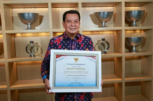 Raih Jamsostek Award 2026, Pemkab Tangerang Tegaskan Komitmen Anggaran Perlindungan Pekerja Rentan