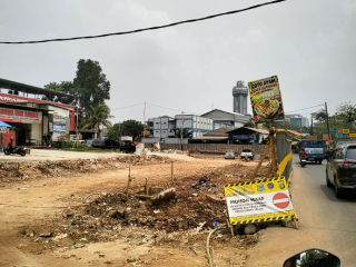 Urai Kepadatan Arus Lalu Lintas Puspemkot, Pemkot Tangsel Mulai Proyek Pelebaran Jalan Benda Raya