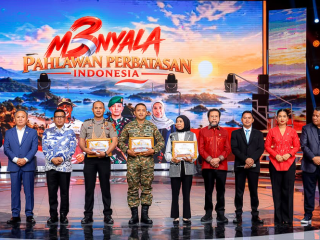 Hadiri HUT ke-3 SinPo TV, Gubernur Banten Andra Soni Tekankan Peran Media