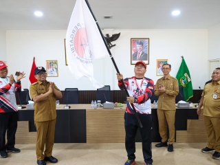 Gubernur Banten Andra Soni Lepas Kontingen Gateball Banten ke Kejurnas 2026