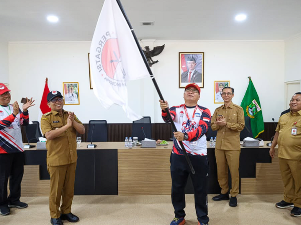 Gubernur Banten Andra Soni Lepas Kontingen Gateball Banten ke Kejurnas 2026