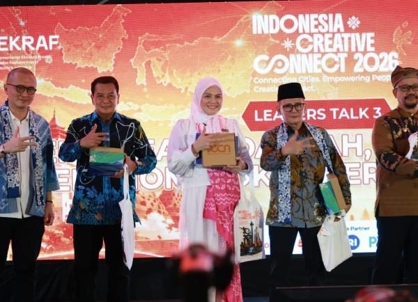 Hadiri Rakornas ICCN 2026, Bupati Tangerang Moch. Maesyal Rasyid Beberkan Strategi Klusterisasi Ekonomi Kreatif dan UMKM
