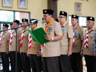 Lantik Mabicab dan Kwarcab Pramuka Kabupaten Tangerang, Bupati Maesyal Rasyid Minta Program Menyentuh Sekolah dan Perguruan Tinggi