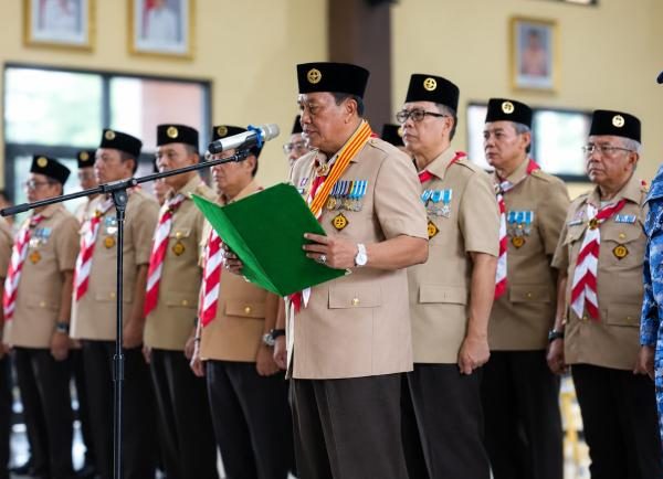 Lantik Mabicab dan Kwarcab Pramuka Kabupaten Tangerang, Bupati Maesyal Rasyid Minta Program Menyentuh Sekolah dan Perguruan Tinggi